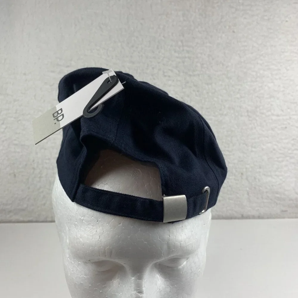 BP. Baseball Cap Hat Unisex One Size Navy Blue Love Embroidered Adjustable‎ 6201